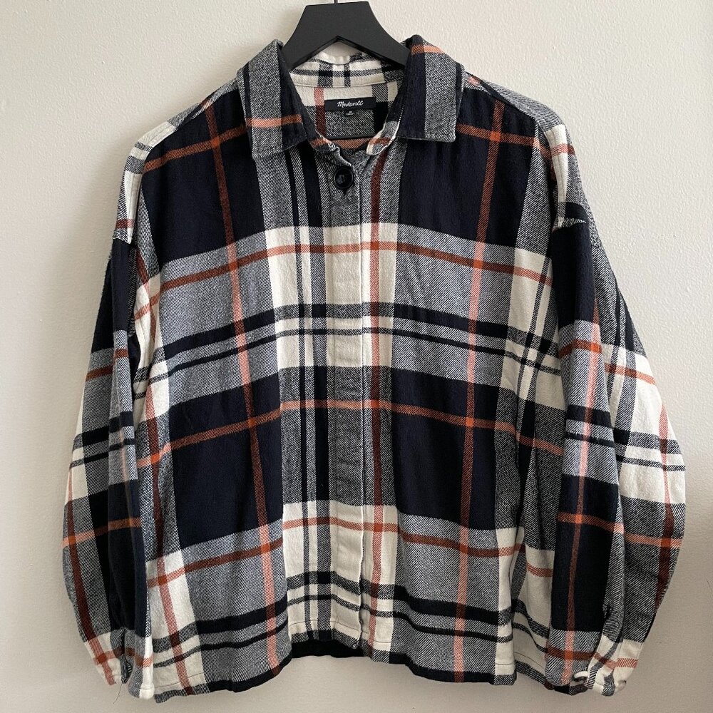 Madewell Plaid Shirt Jacket
